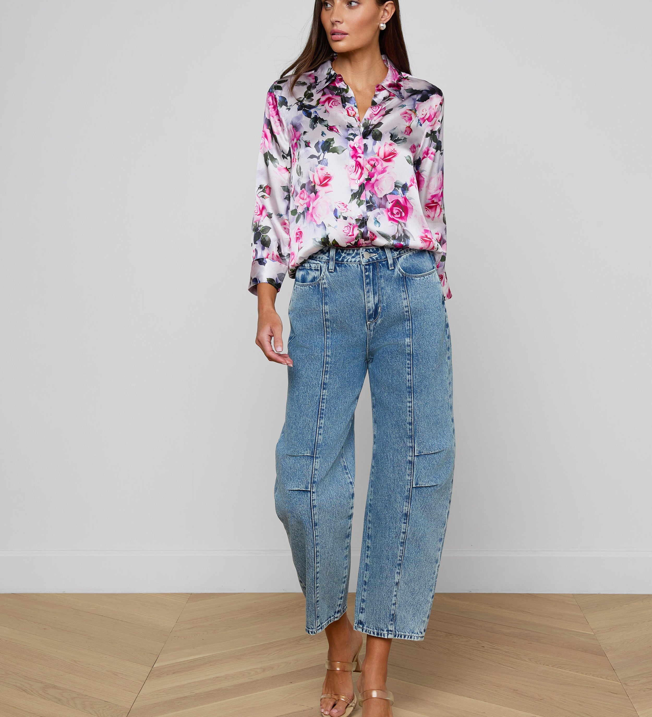 L'AGENCE - Dani Silk Blouse