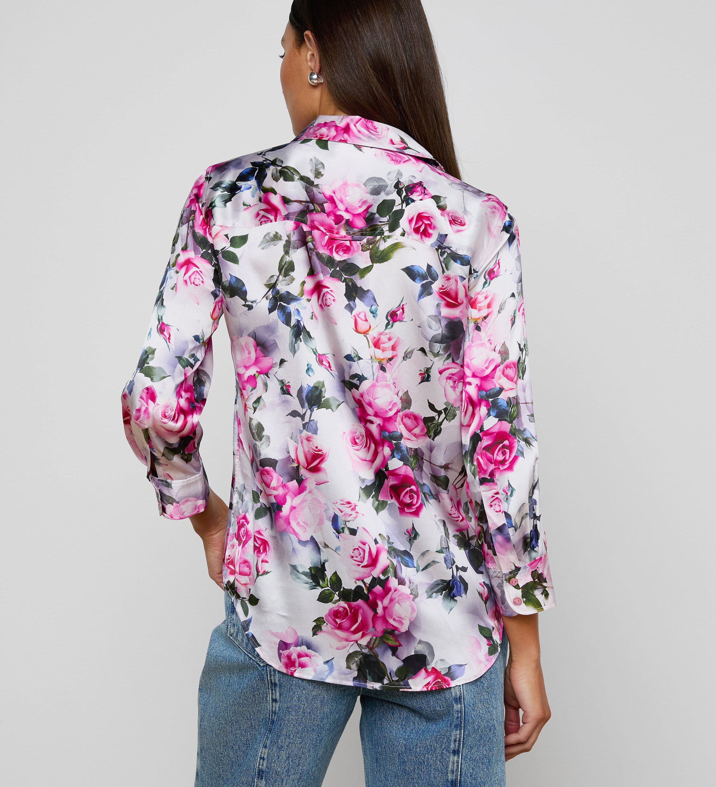 L'AGENCE - Dani Silk Blouse