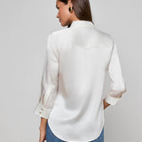 L'AGENCE - Dani Silk Blouse