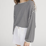 FRAME - The Striped Slouchy Sweater