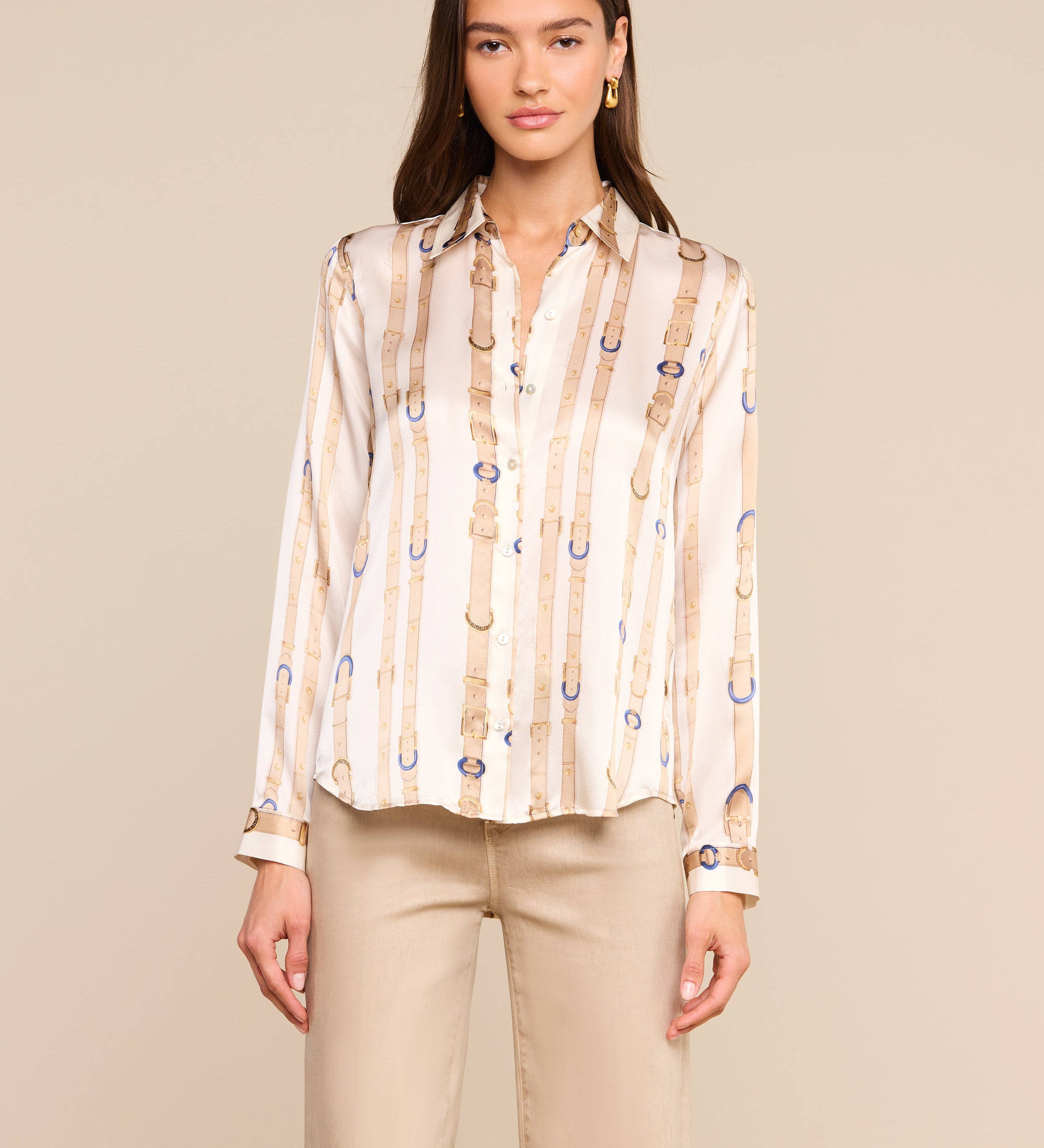 L'AGENCE - Tyler Silk Blouse