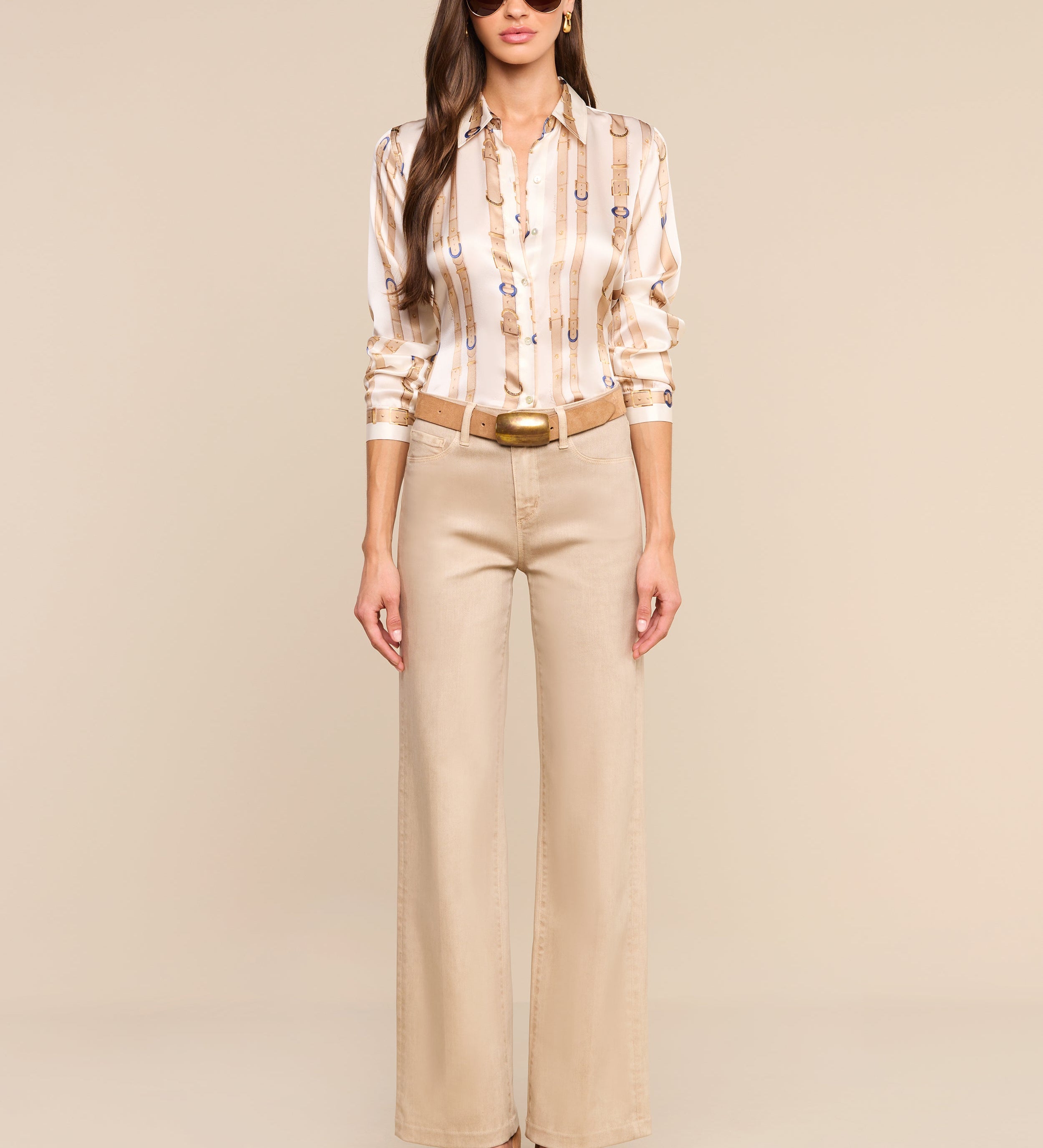 L'AGENCE - Tyler Silk Blouse