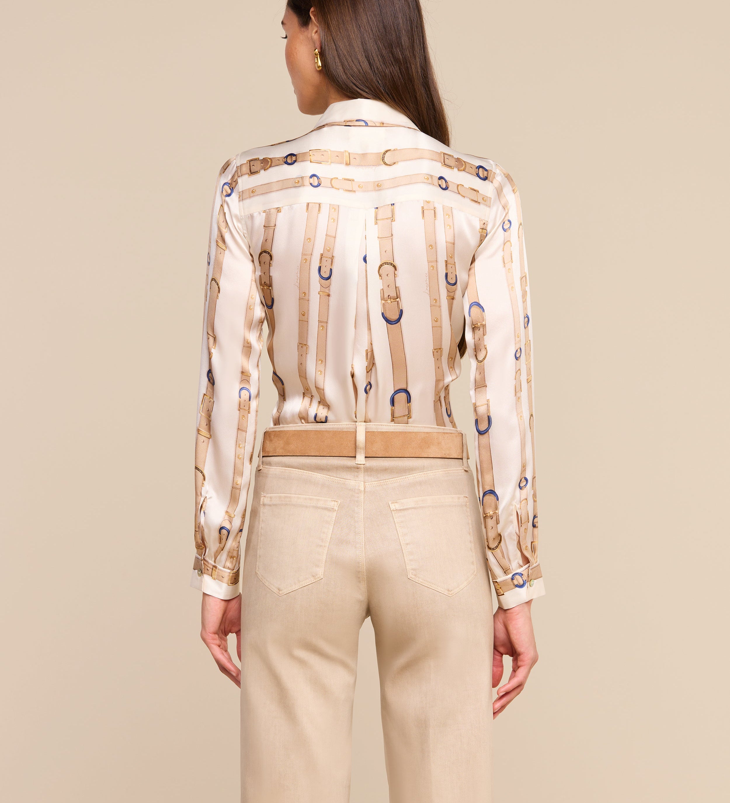 L'AGENCE - Tyler Silk Blouse