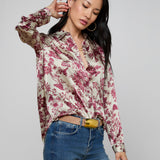 L'AGENCE - Tyler Silk Blouse