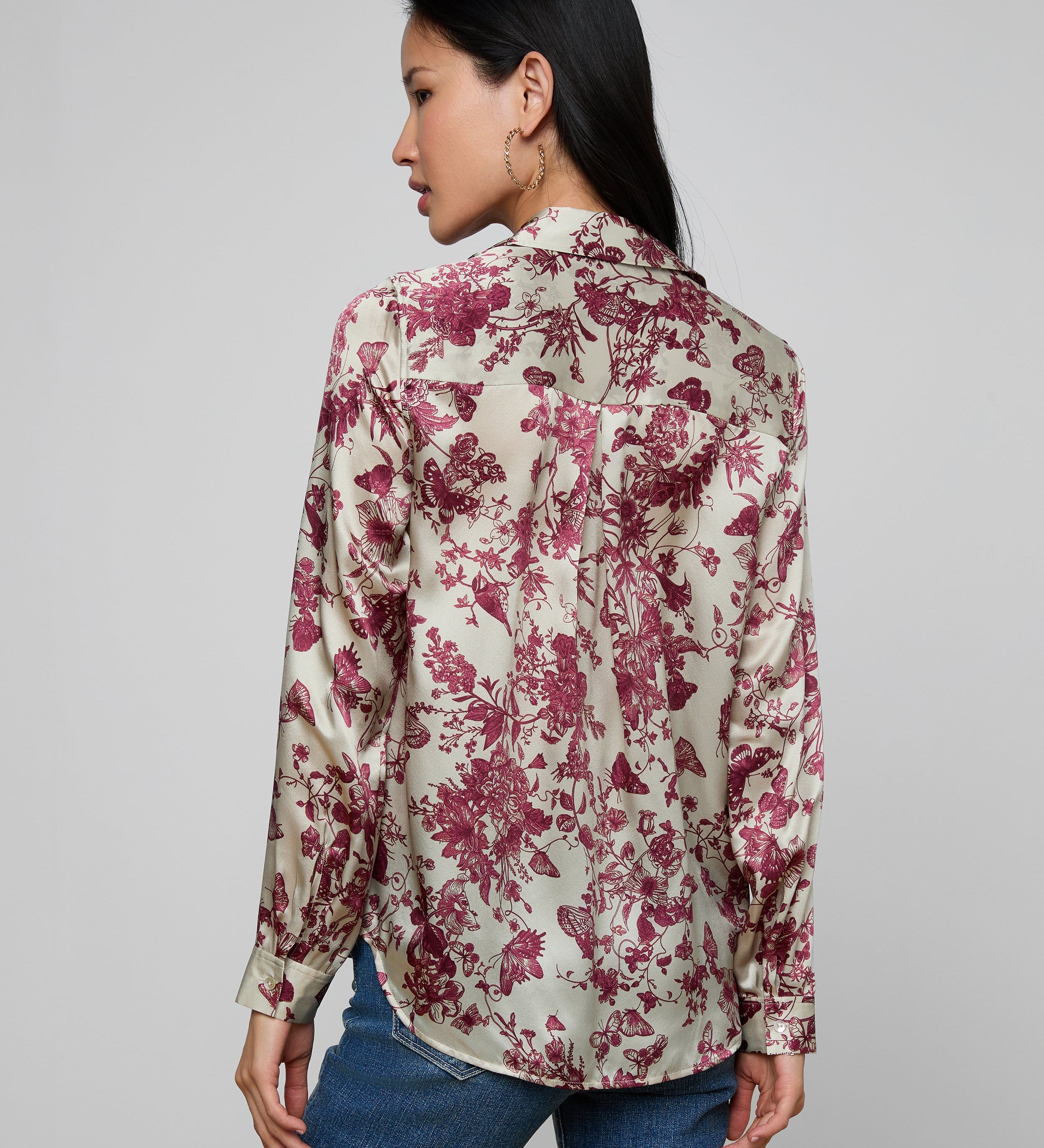 L'AGENCE - Tyler Silk Blouse