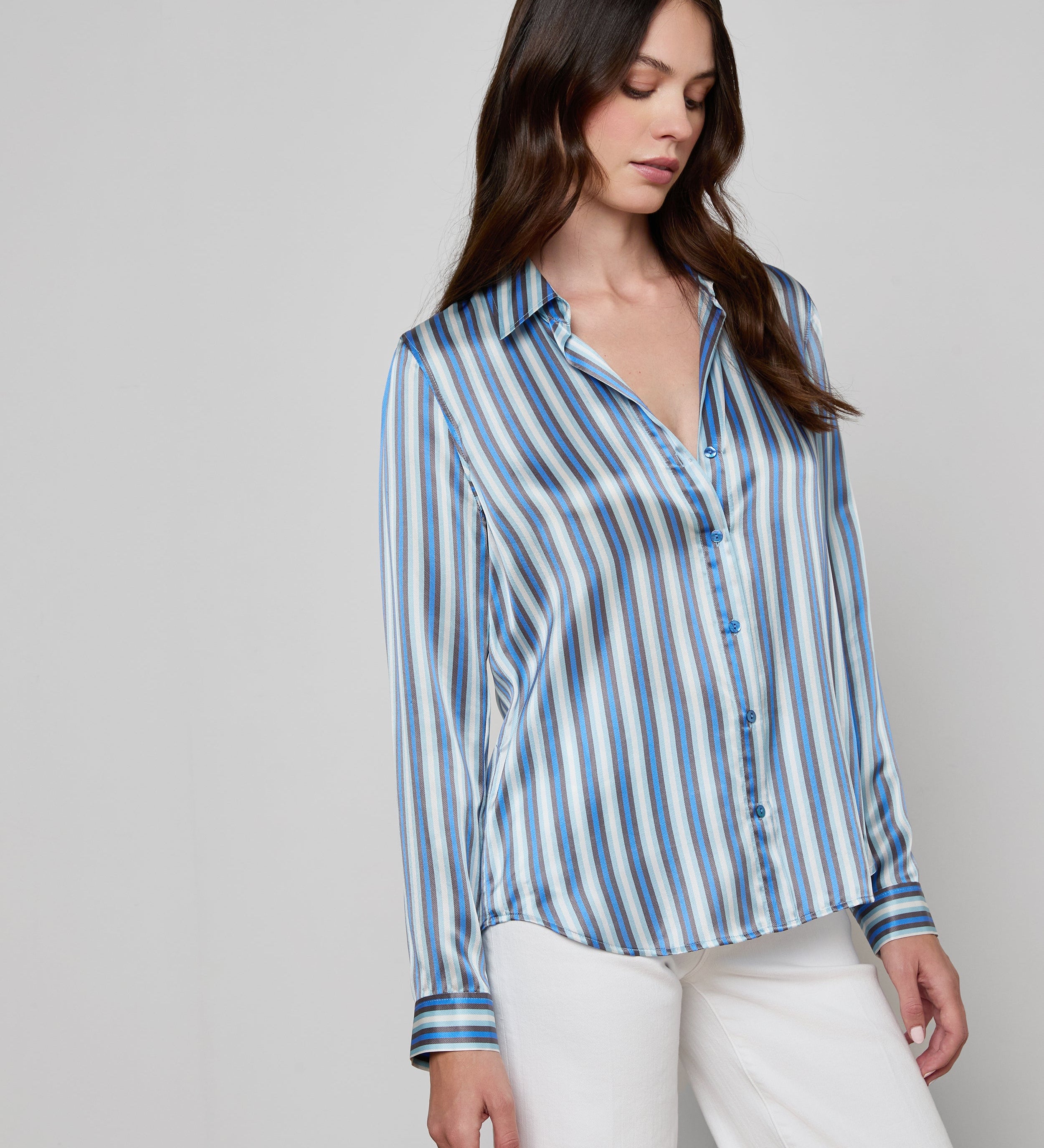 L'AGENCE - Tyler Silk Blouse