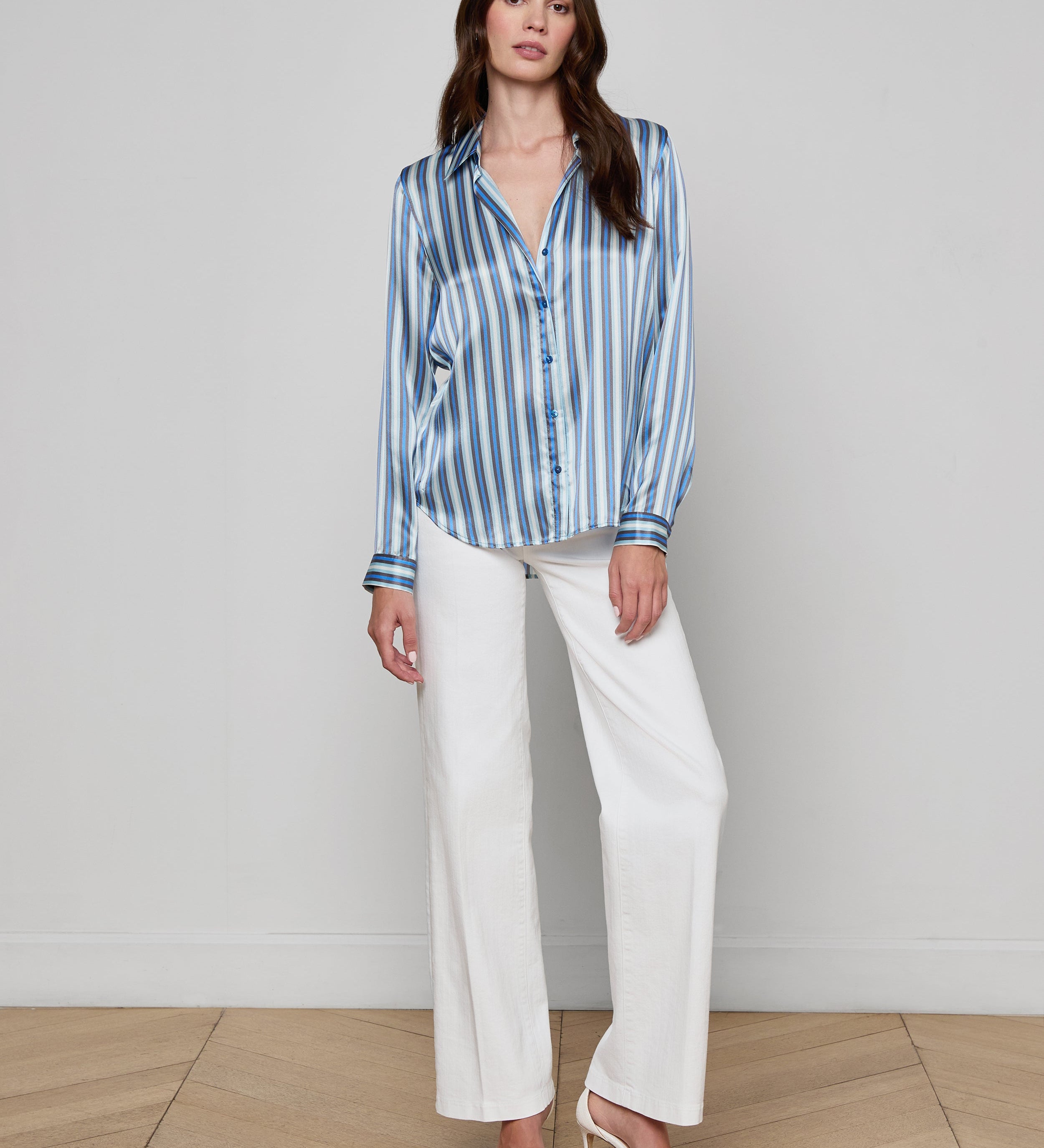 L'AGENCE - Tyler Silk Blouse