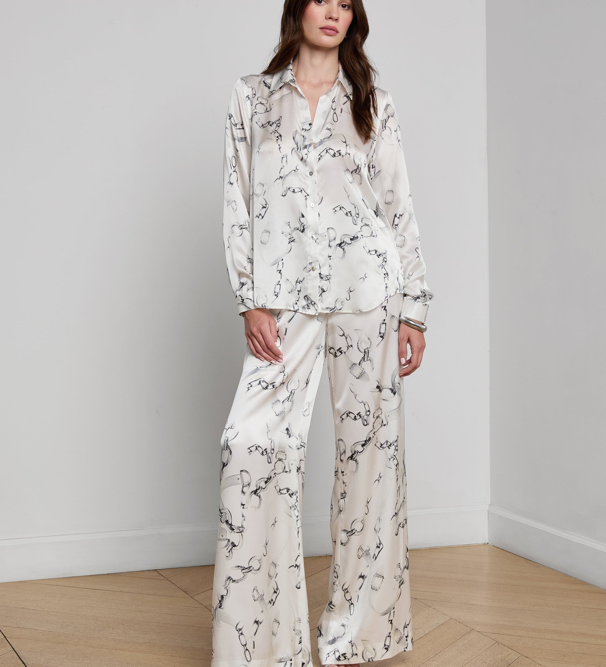 L'AGENCE - Tyler Silk Blouse