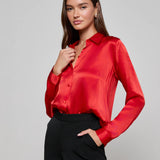 L'AGENCE - Tyler Silk Blouse