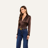 L'AGENCE - Tyler Silk Blouse