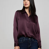 L'AGENCE - Tyler Silk Blouse