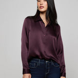 L'AGENCE - Tyler Silk Blouse