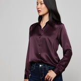 L'AGENCE - Tyler Silk Blouse