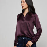 L'AGENCE - Tyler Silk Blouse