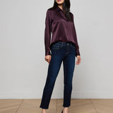 L'AGENCE - Tyler Silk Blouse