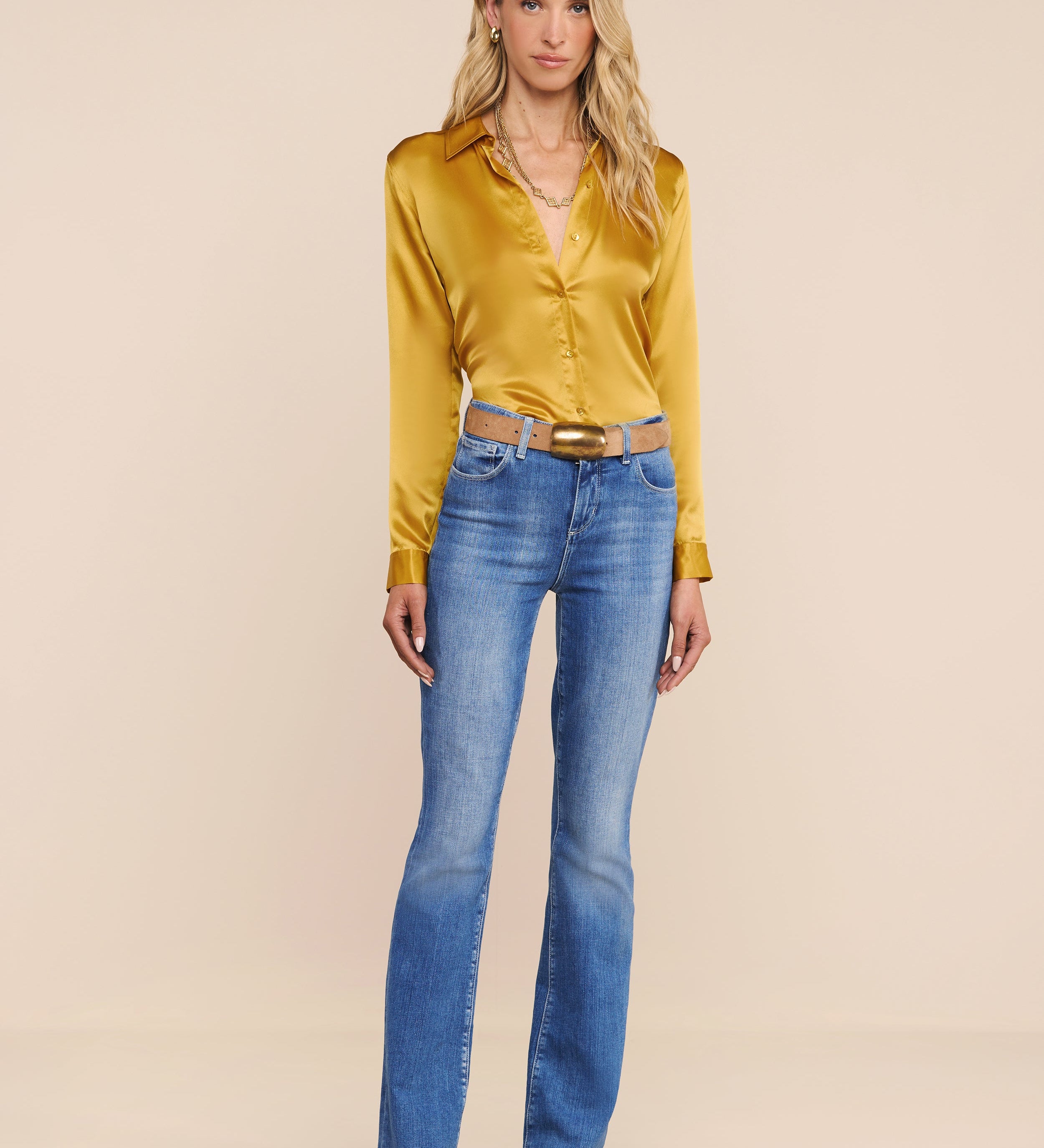 L'AGENCE - Tyler Silk Blouse