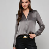 L'AGENCE - Tyler Silk Blouse