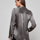 L'AGENCE - Tyler Silk Blouse