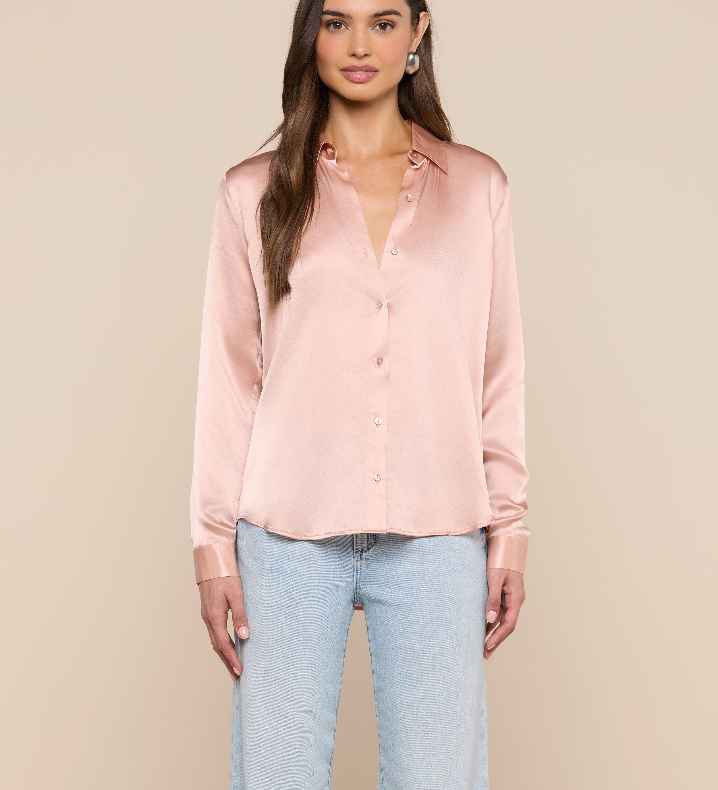 L'AGENCE - Tyler Silk Blouse