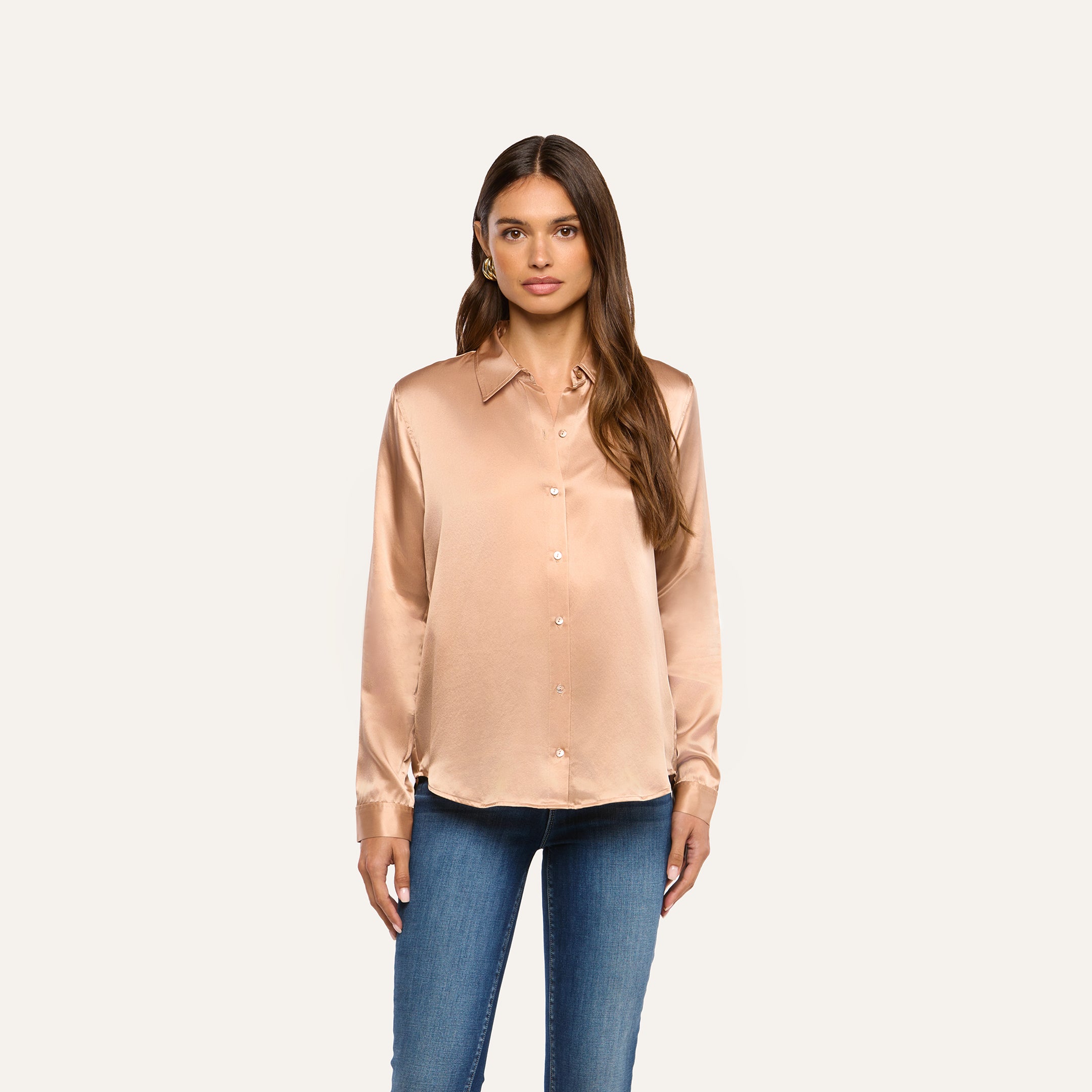L'AGENCE - Tyler Silk Blouse