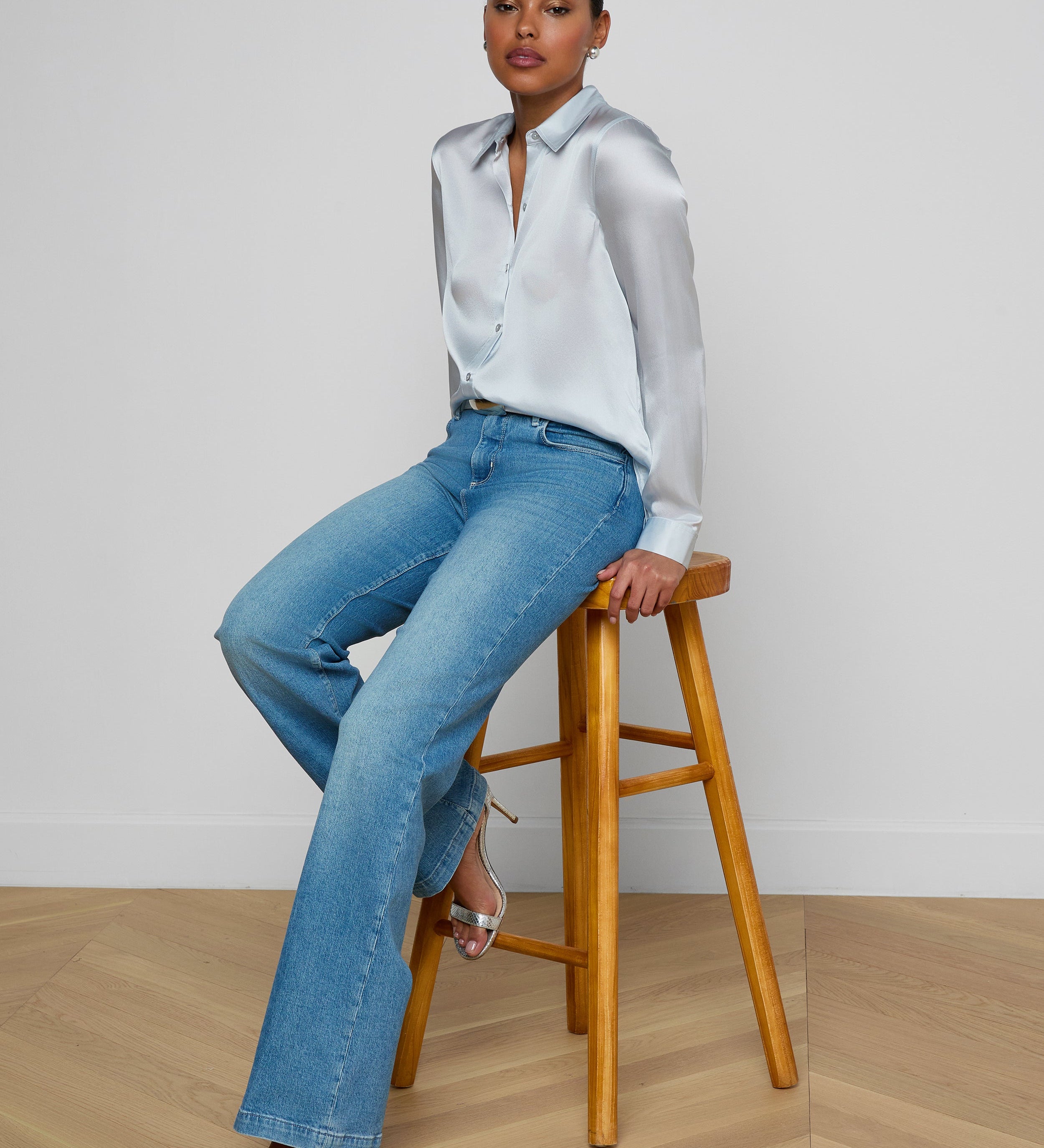 L'AGENCE - Tyler Silk Blouse