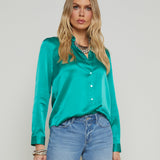 L'AGENCE - Tyler Silk Blouse