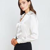 L'AGENCE - Tyler Silk Blouse