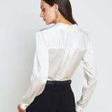 L'AGENCE - Tyler Silk Blouse