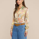 L'AGENCE - Tyler Silk Blouse