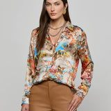 L'AGENCE - Tyler Silk Blouse