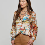 L'AGENCE - Tyler Silk Blouse