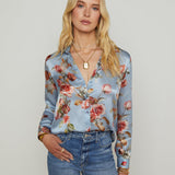 L'AGENCE - Tyler Silk Blouse
