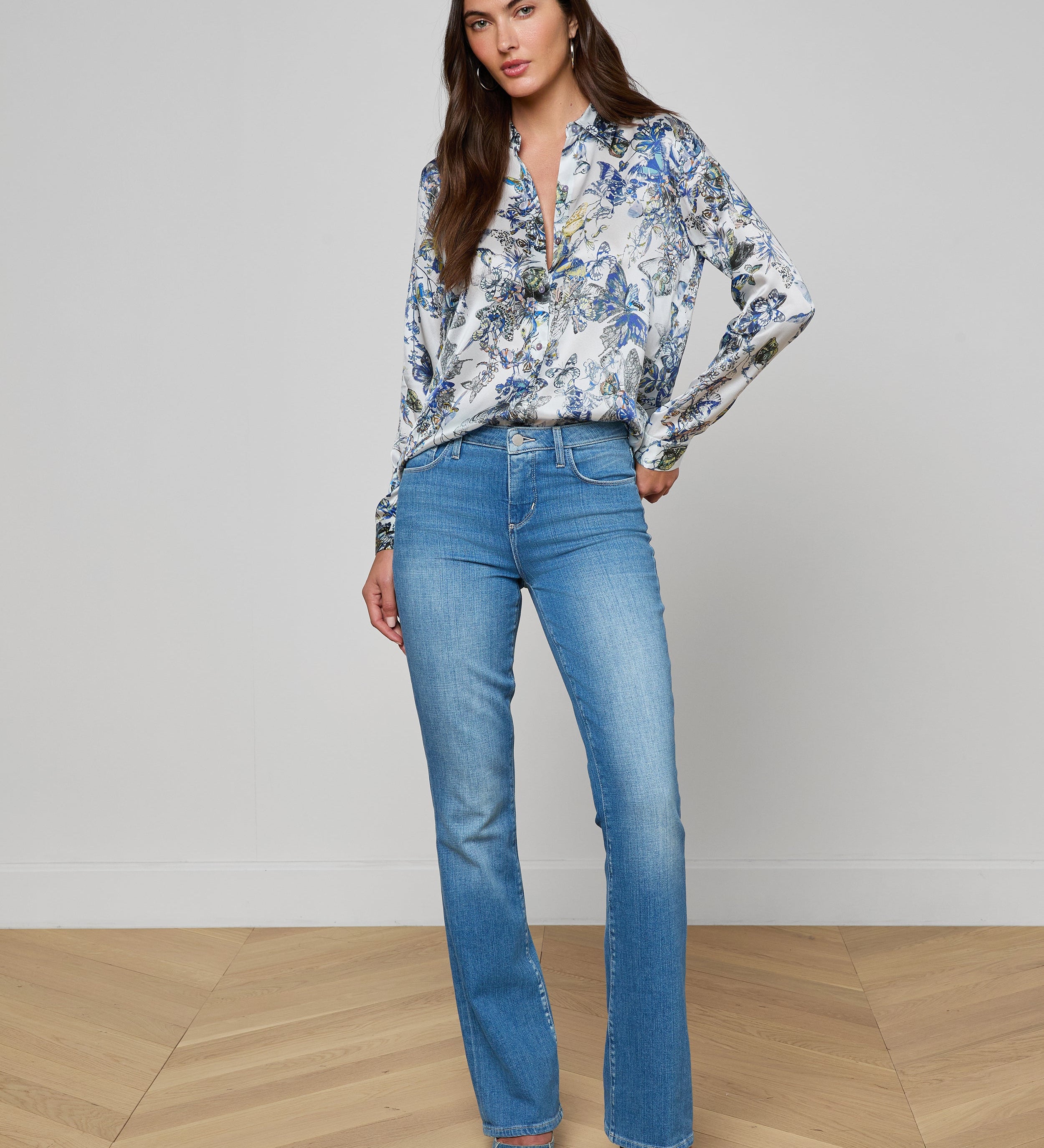 L'AGENCE - Tyler Silk Blouse