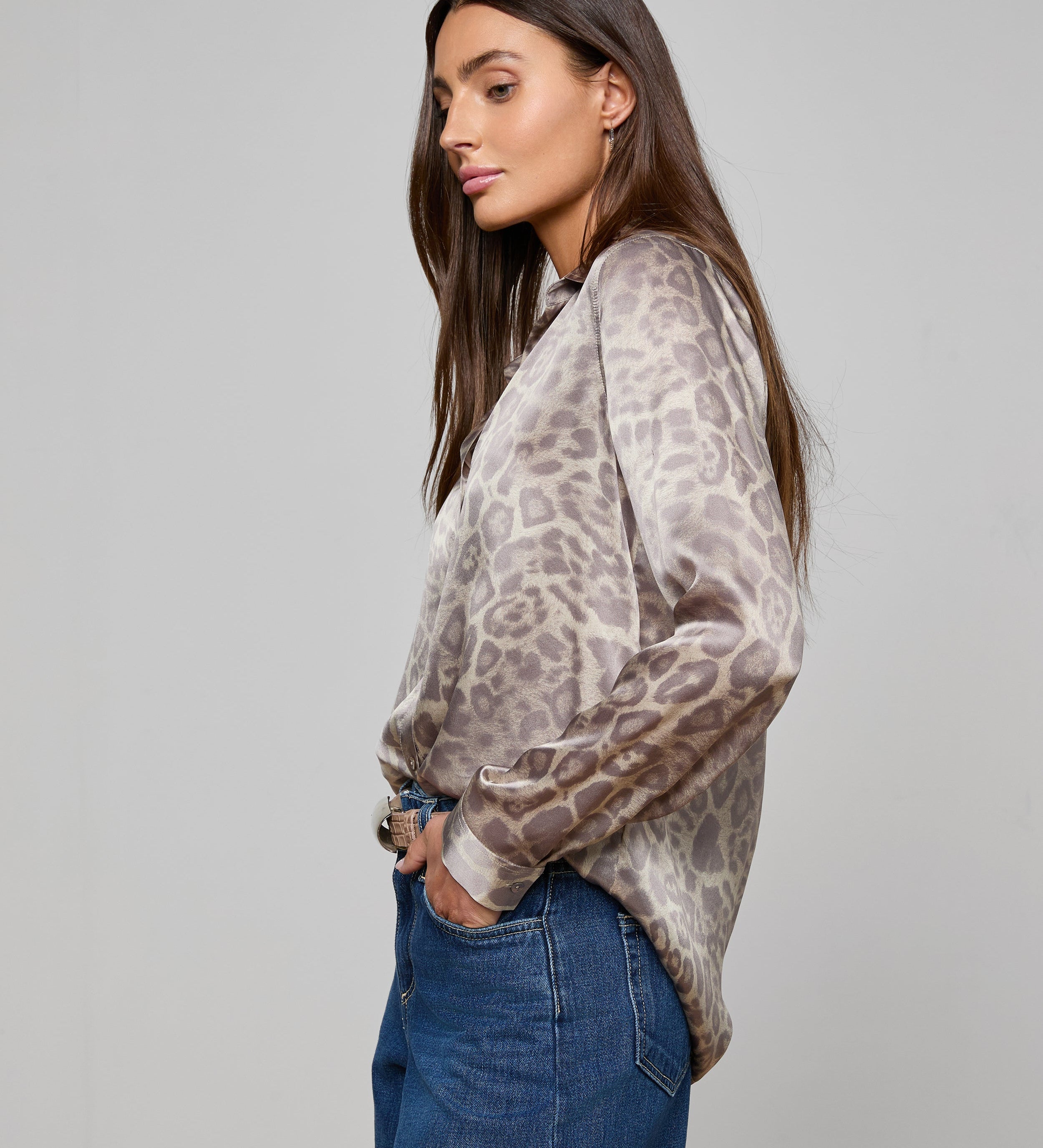 L'AGENCE - Tyler Silk Blouse