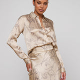 L'AGENCE - Tyler Silk Blouse