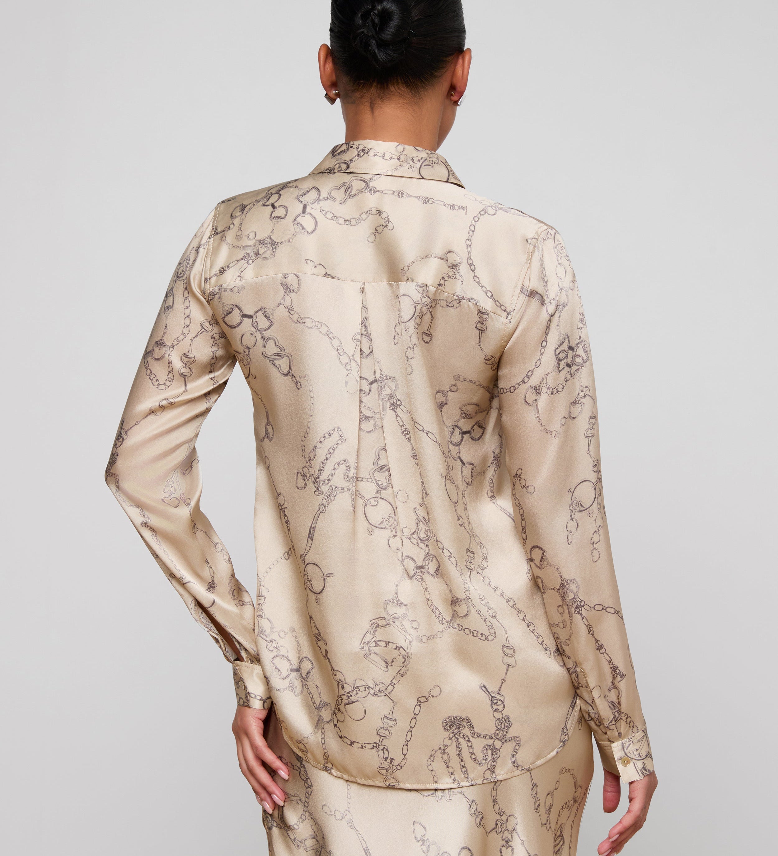 L'AGENCE - Tyler Silk Blouse