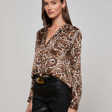 L'AGENCE - Tyler Silk Blouse