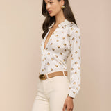 L'AGENCE - Tyler Silk Blouse