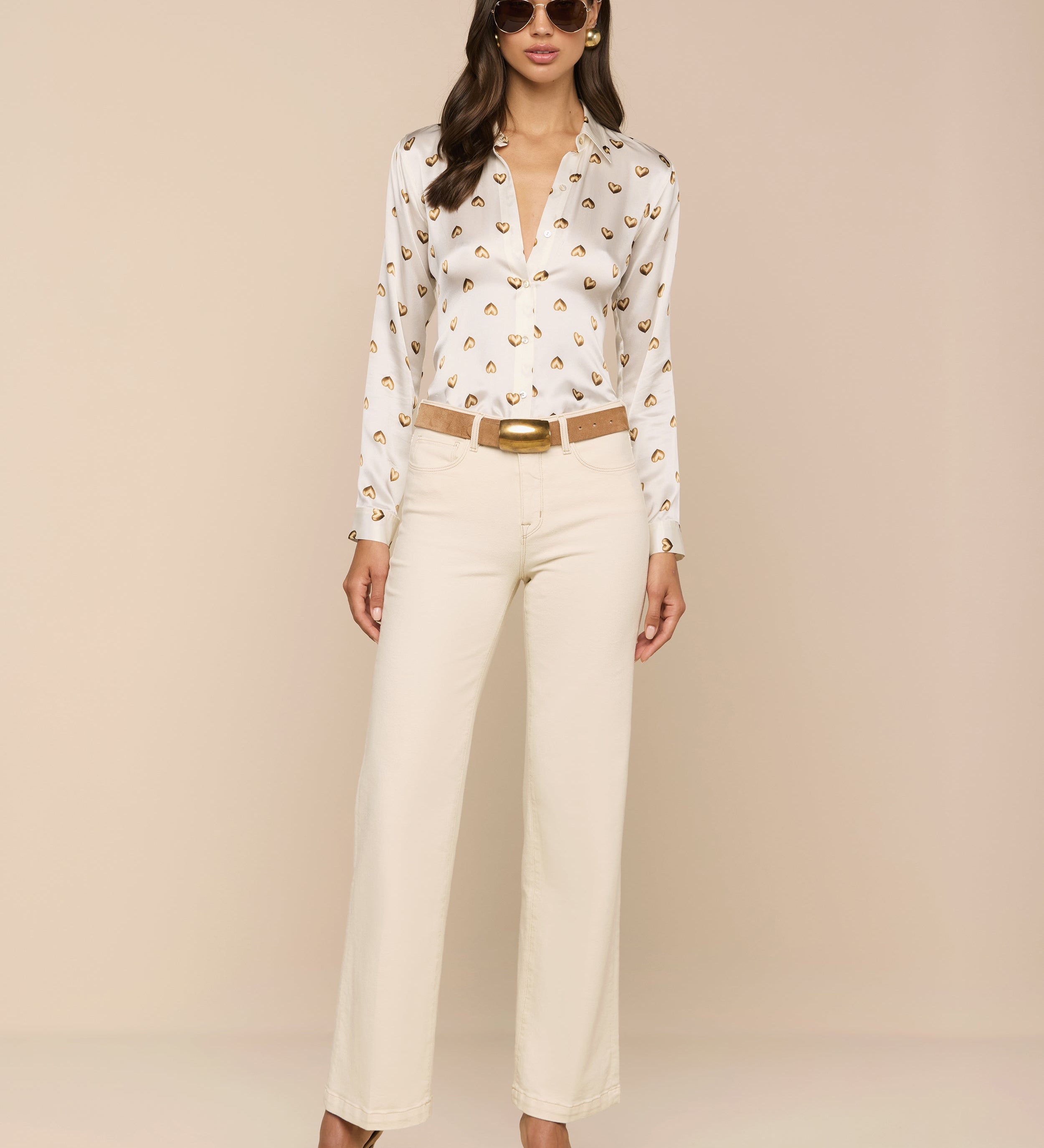 L'AGENCE - Tyler Silk Blouse