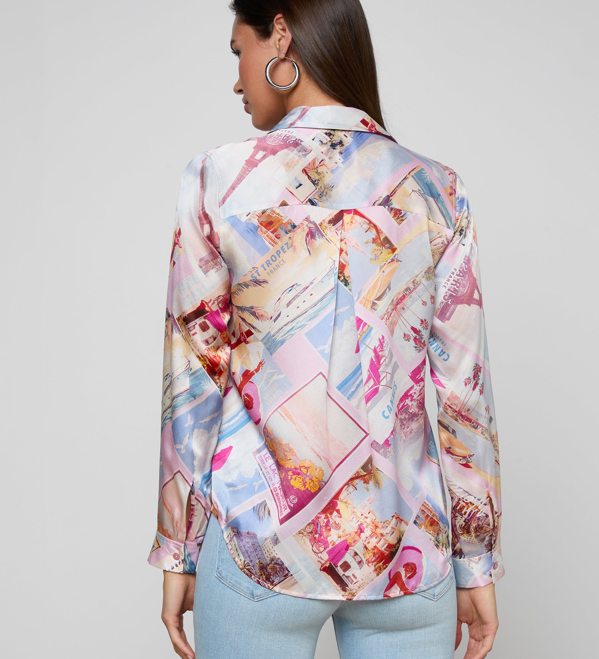 L'AGENCE - Tyler Silk Blouse