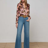 L'AGENCE - Tyler Silk Blouse