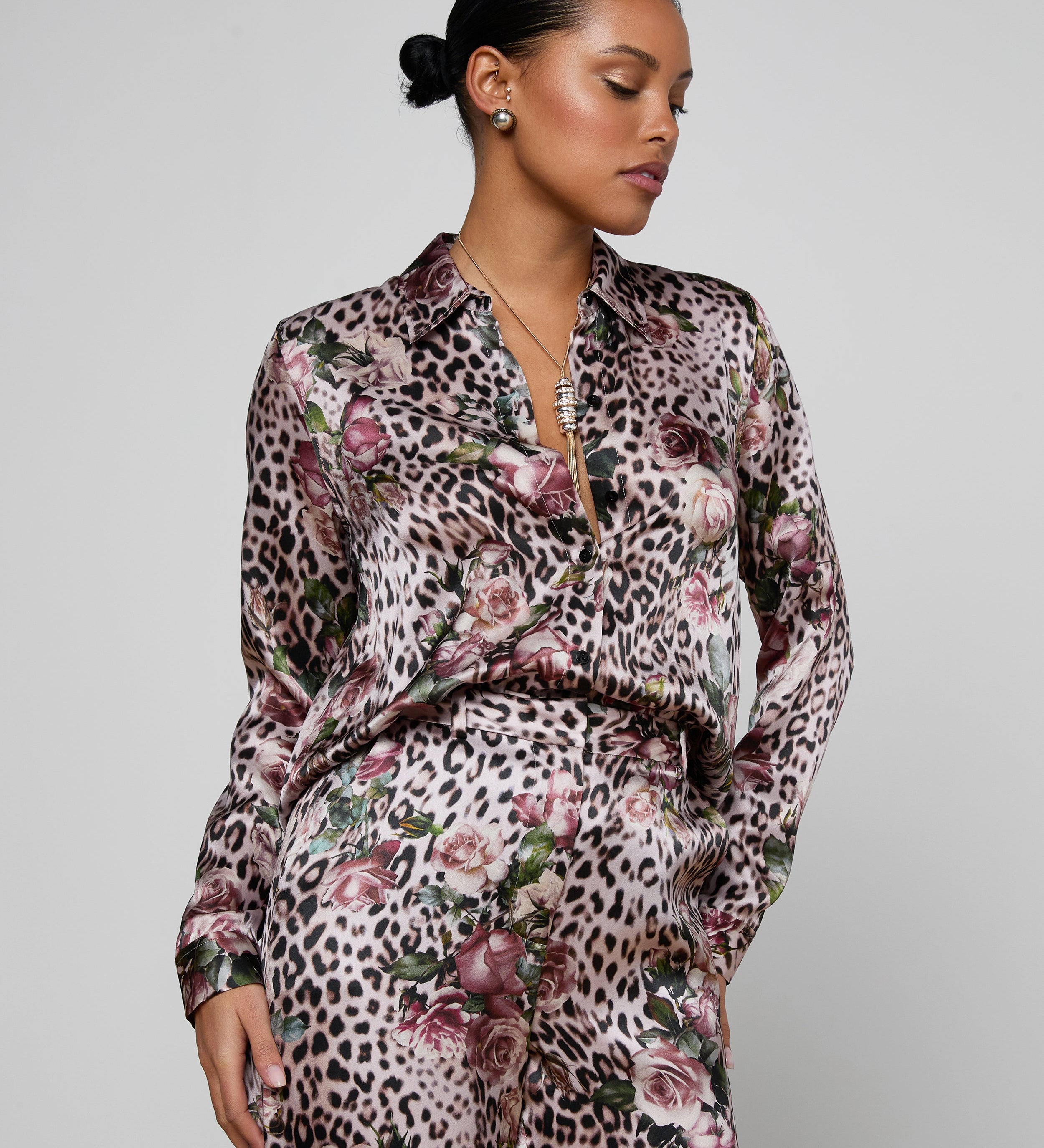 L'AGENCE - Tyler Silk Blouse