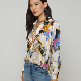 L'AGENCE - Tyler Silk Blouse