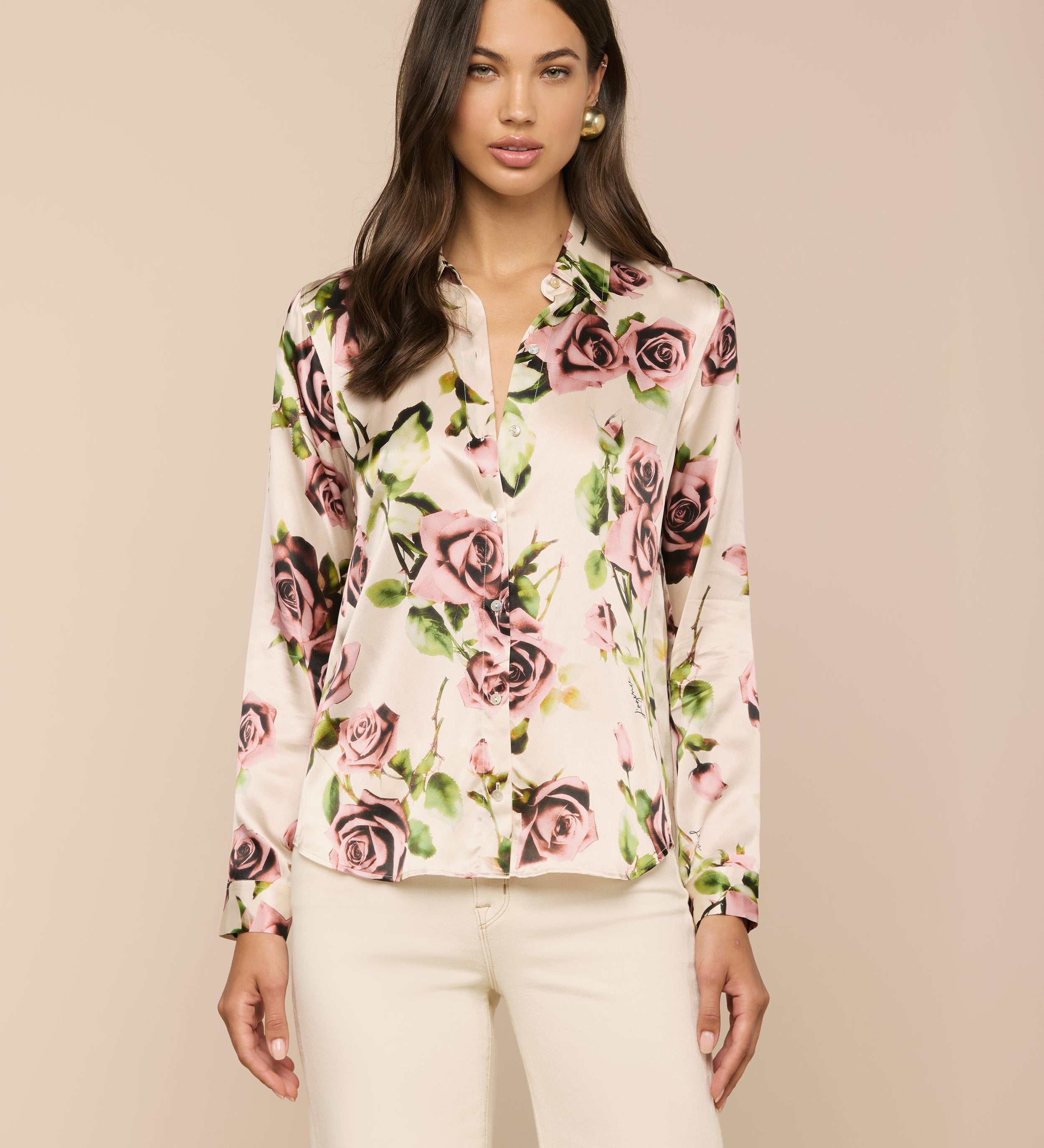 L'AGENCE - Tyler Silk Blouse