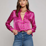 L'AGENCE - Tyler Silk Blouse