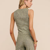L'AGENCE - Drina Linen - Blend Vest