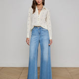 L'AGENCE - Laurent Embroidered Blouse