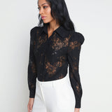L'AGENCE - Jenica Lace Blouse