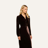 L'AGENCE - Argo Velvet Blouse