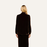 L'AGENCE - Argo Velvet Blouse